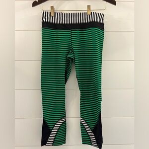 Lululemon Limited Edition Pace Rival Crops sz 6 EUC